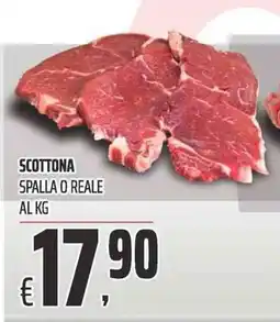 Coop Scottona spalla o reale offerta