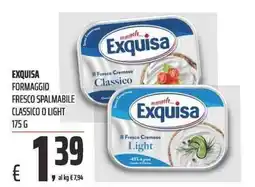 Coop Exquisa formaggio fresco spalmabile offerta