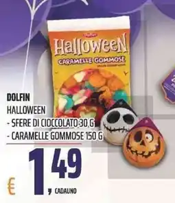 Coop Dolphin Halloween Caramelle Gommose offerta