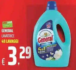 Coop General lavatrice universale offerta