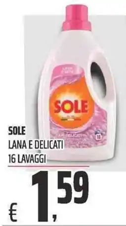 Coop Sole lana e delicati offerta
