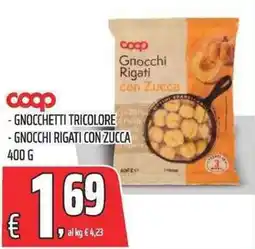 Coop Gnocchi Rigati con Zucca offerta