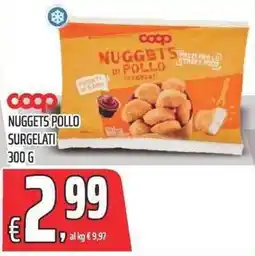 Coop Coop nuggets pollo surgelati offerta