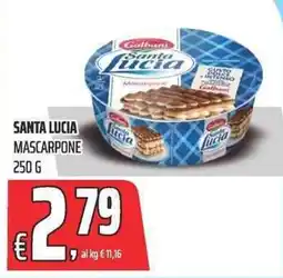 Coop Santa lucia mascarpone offerta