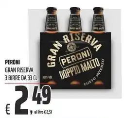 Coop Peroni Gran Riserva offerta