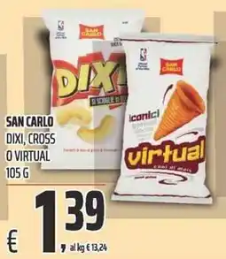Coop San Carlo Dixi, Cross o Virtual offerta