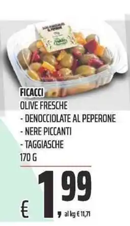 Coop Ficacci olive fresche offerta