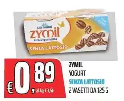 Coop Zymil yogurt senza lattosio offerta