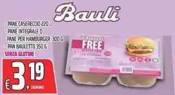Coop Pan Bauletto senza glutine Bauli offerta