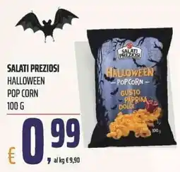 Coop Salati Preziosi Halloween Popcorn offerta