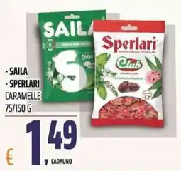 Coop Saila Sperlari caramelle offerta