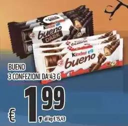 Coop Kinder bueno offerta