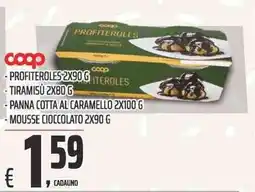 Coop Profiteroles Coop offerta