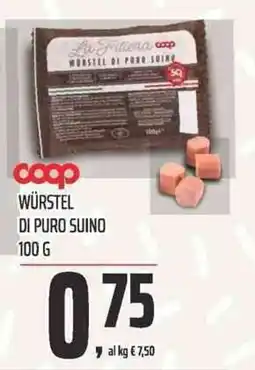 Coop Würstel di puro suino offerta