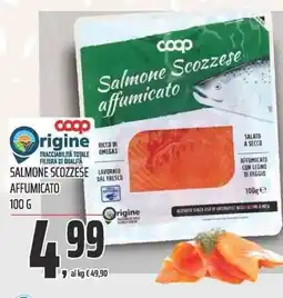 Coop Salmone Scozzese affumicato offerta