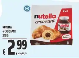 Coop Nutella croissant offerta