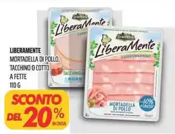 Coop LiberaMente mortadella di pollo offerta