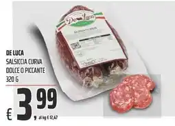 Coop De Luca Salsiccia curva offerta