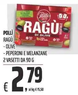 Coop Pollì ragù di olive offerta
