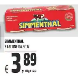 Coop Simmenthal offerta