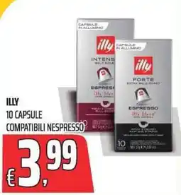 Coop Illy capsule compatibili Nespresso offerta