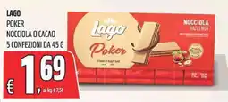 Coop Lago Poker Nocciola offerta