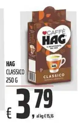 Coop Hag classico offerta