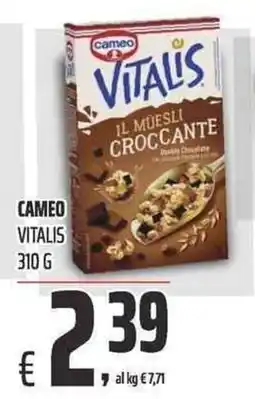Coop Cameo Vitalis il muesli croccante offerta