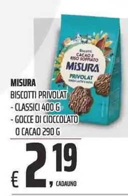 Coop Biscotti Privolat offerta