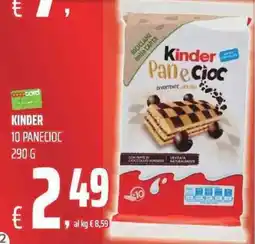 Coop Kinder Pane e Cioc offerta