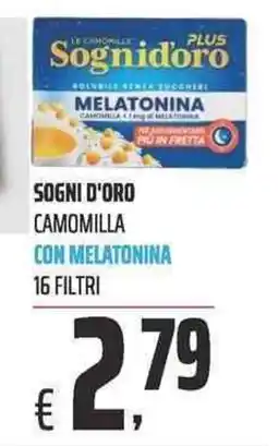Coop Sognidoro Camomilla con Melatonina offerta