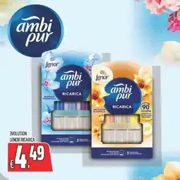 Coop Lenor ambipur ricarica offerta