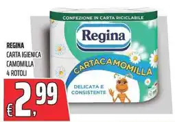 Coop Regina carta igienica camomilla offerta