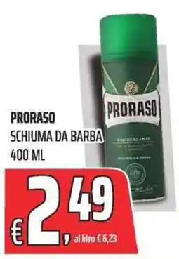 Coop Proraso schiuma da barba offerta