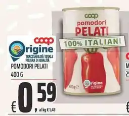 Coop Pomodori pelati Coop Origine offerta