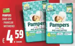 Coop Pampers Baby-dry offerta