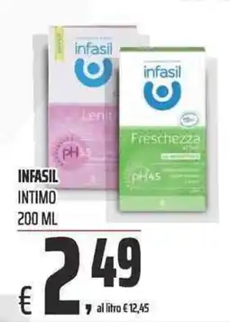 Coop Infasil intimo offerta