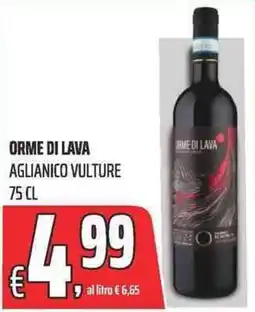 Coop Orme di Lava Aglianico Vulture offerta