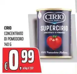 Coop Cirio concentrato di pomodoro offerta