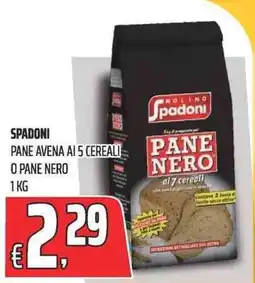 Coop Spadoni Pane nero ai 7 cereali offerta