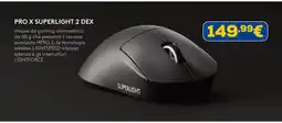 Euronics Logitech PRO X SUPERLIGHT 2 DEX offerta