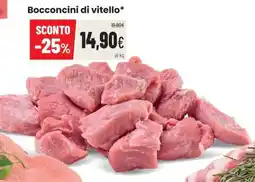 Coop Trentino Bocconcini di vitello offerta