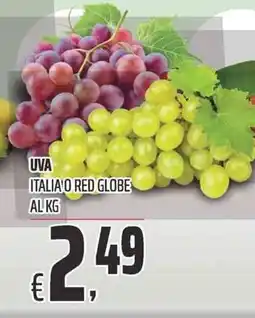 Coop Uva Italia' O Red Globe offerta