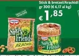 Maxi Supermercati Cameo Stick & bretzel/Arachidi offerta