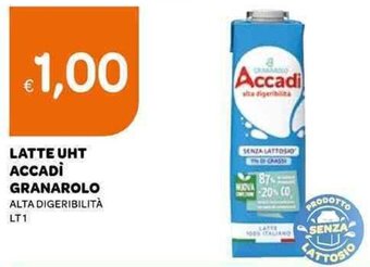 Ekom Latte Uht Accadi Granarolo Lt 1 offerta
