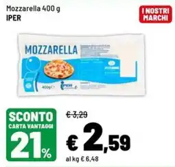 Iper La Grande Mozzarella Iper offerta