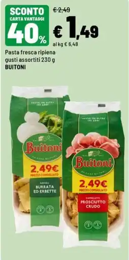 Iper La Grande Pasta fresca ripiena Buitoni offerta