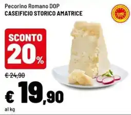 Iper La Grande Pecorino Romano DOP Caseificio Storico Amatrice offerta