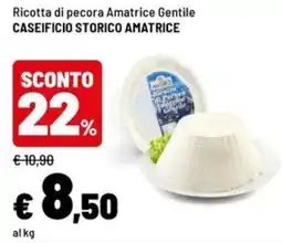 Iper La Grande Ricotta di pecora Amatrice Gentile offerta
