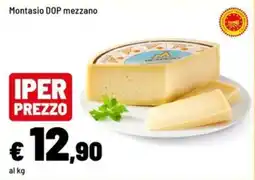 Iper La Grande Montasio DOP mezzano offerta